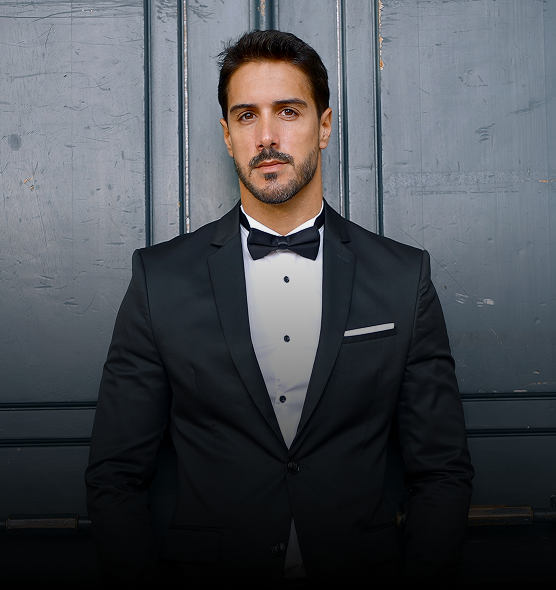 Elegant black suit