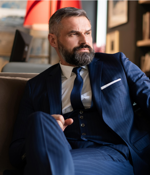 Elegant black suit