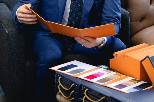 Fabric Swatches and Color Selection