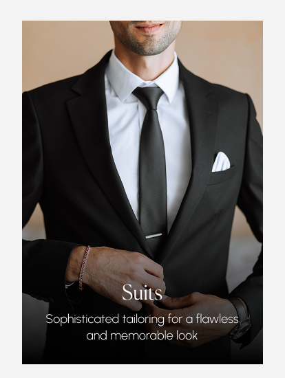 Black Tuxedo with Boutonniere